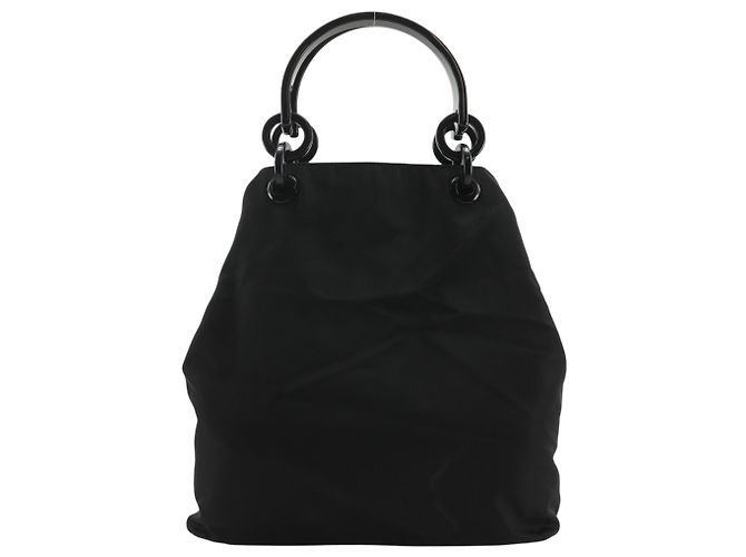 Borsa Prada in nylon nera Nero