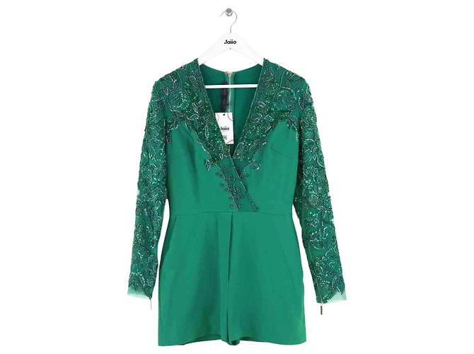 Elie Saab Grüner Romper