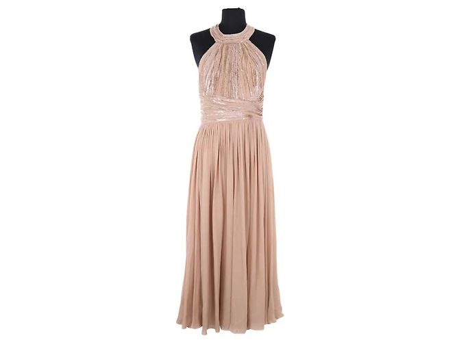 Elie Saab Vestido de cerimónia bege