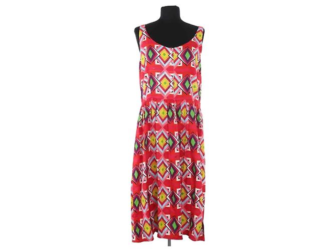Autre Marque Vestido de algodón rojo AML Paris Roja