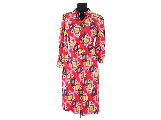 Autre Marque Mehrfarbiges Kleid Mehrfarben