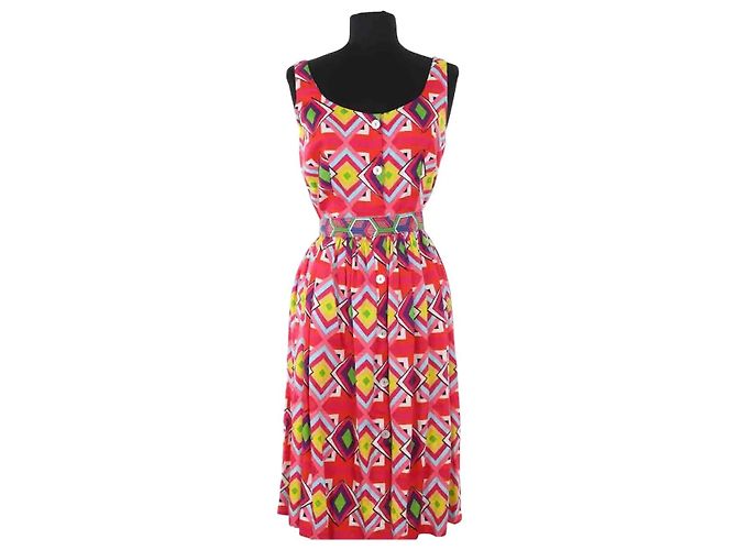 Autre Marque Mehrfarbiges Kleid Mehrfarben