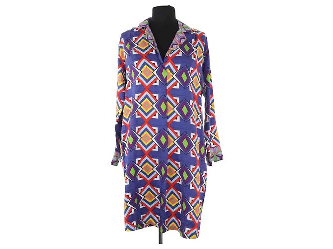 Autre Marque Mehrfarbiges Kleid Mehrfarben