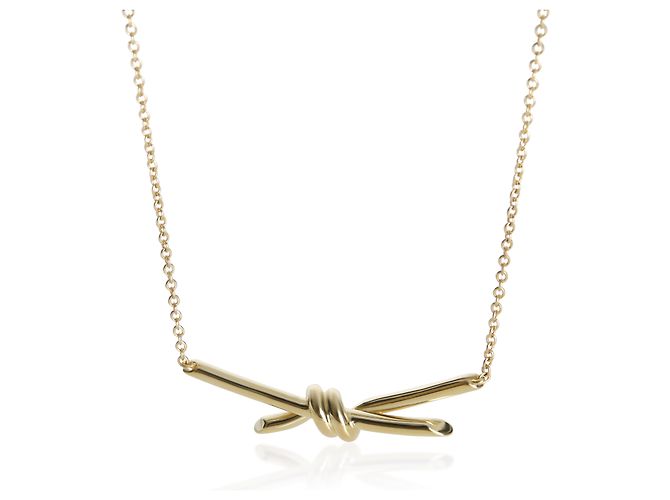Tiffany & Co. Knot-Halskette aus Gelbgold