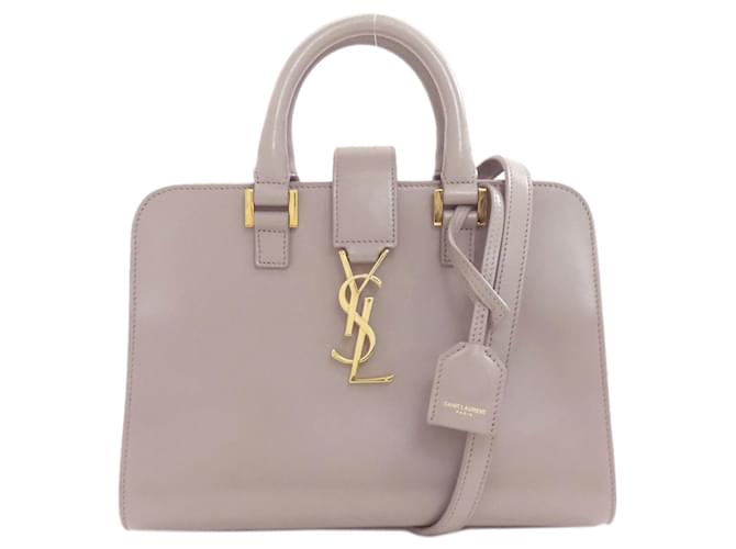 Sac à main 2-Way Baby Cabas Yves Saint Laurent Marron 