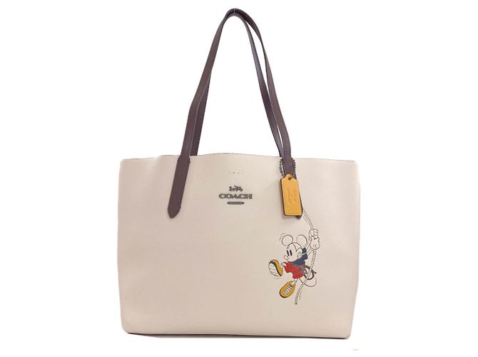 Coach 3740 Disney Collaboration Tote Bag Weiß