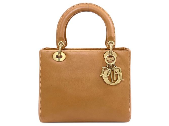 Borsa Christian Dior Lady Marrone