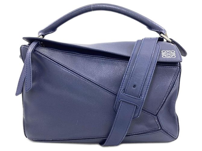 Borsa 2-Way Loewe Puzzle Blu navy