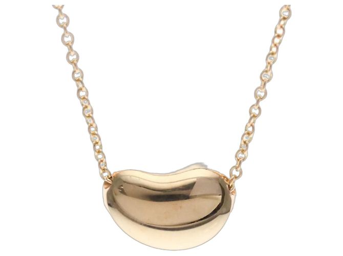 Tiffany & Co Collar Tiffany Bean en oro rosa (18K) Dorado