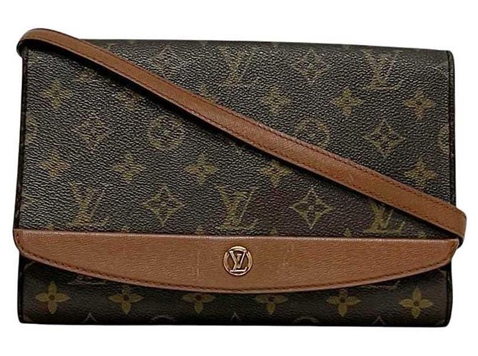 Sac à l'épaule Louis Vuitton Monogram Marron