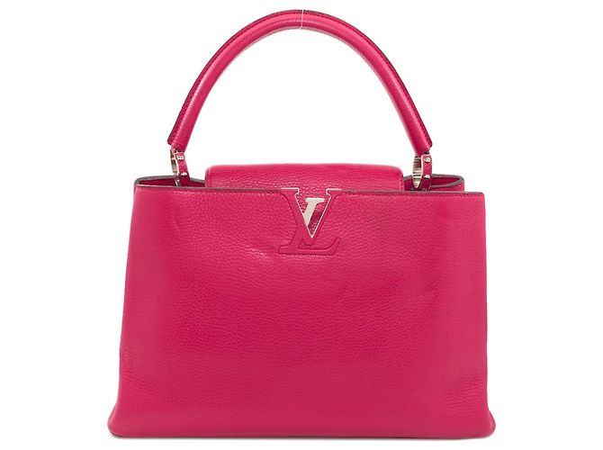 Sac à main Louis Vuitton Capucines MM Rose