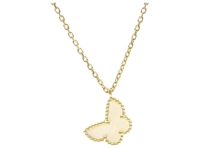 Colar Sweet Alhambra Papillon Van Cleef & Arpels Dourado 