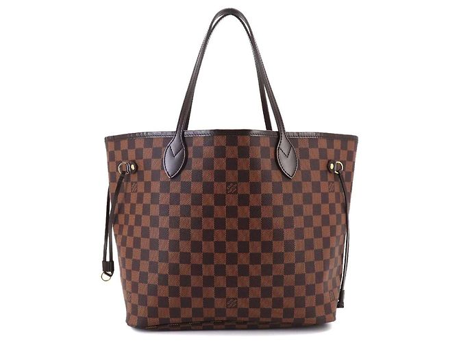 Borsa Tote Louis Vuitton Neverfull MM Damier Fuschia Damier ebene