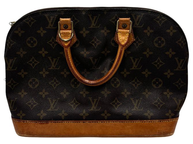 Louis Vuitton Vintage Alma Monogram Canvas PM Marrom