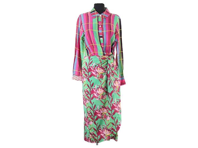 Autre Marque Mehrfarbiges Kleid Mehrfarben