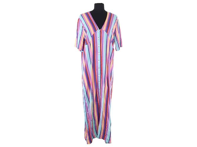 Autre Marque AML Paris Kleid mehrfarbig Mehrfarben