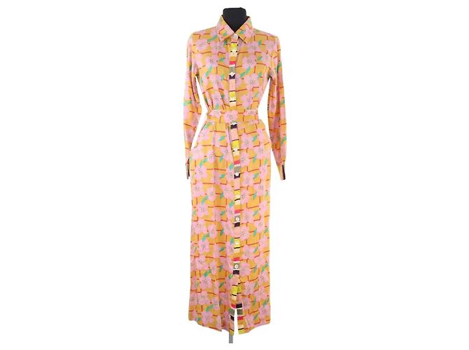 Autre Marque Mehrfarbiges Kleid Mehrfarben