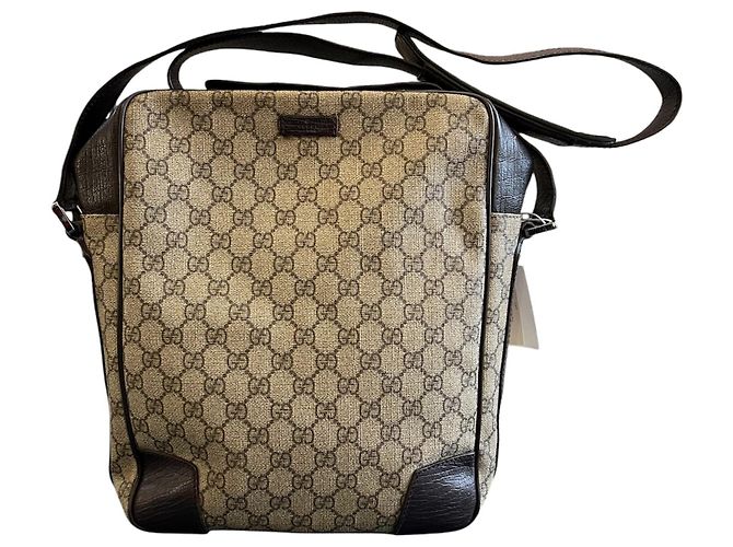 Bolsa Transversal Gucci GG Supreme Web