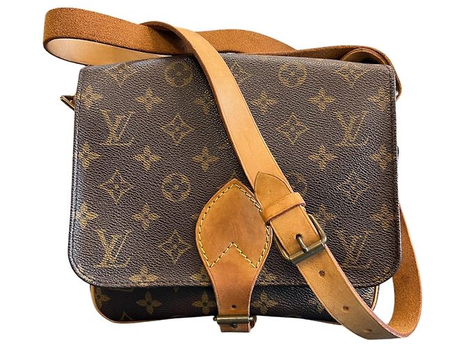 Bolsa Louis Vuitton Monogram Cartouchiere MM 1992