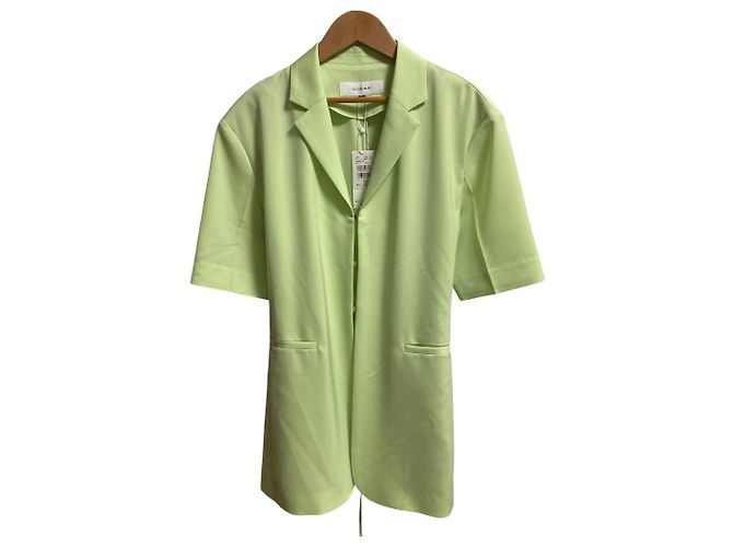 Autre Marque Blazer-camicia LE CIEL BLEU con occhielli Verde Verde chiaro