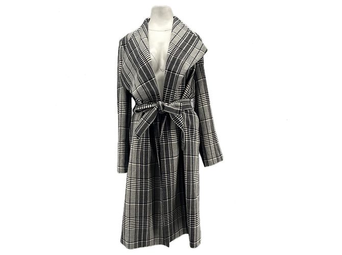 Autre Marque Graue gestreifte Jacke