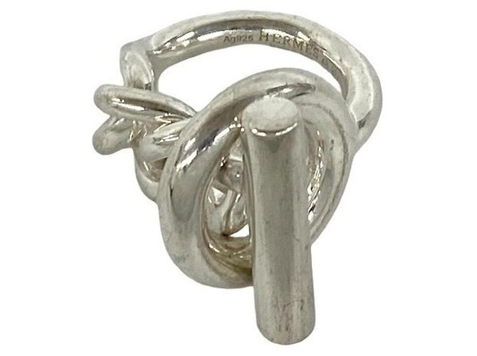 Hermès Hermes Croisette Silberring 
