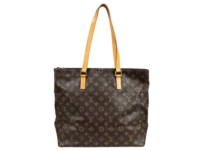 Sac Cabas Mezzo Monogram Louis Vuitton Marron