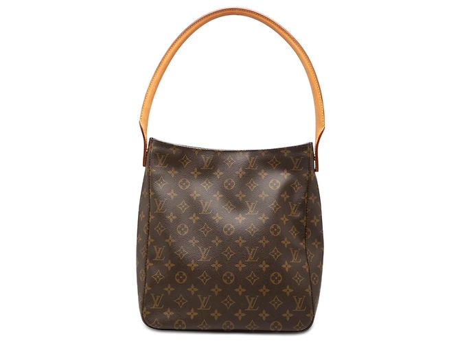 Louis Vuitton Marrom Monogram Looping GM