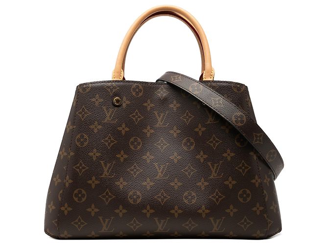 Louis Vuitton Marron Monogram Montaigne MM
