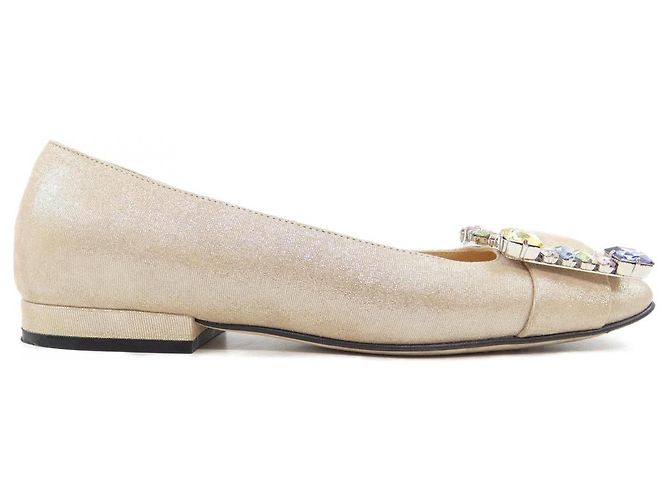 Autre Marque Chaussures plates Sergio Rossi Beige