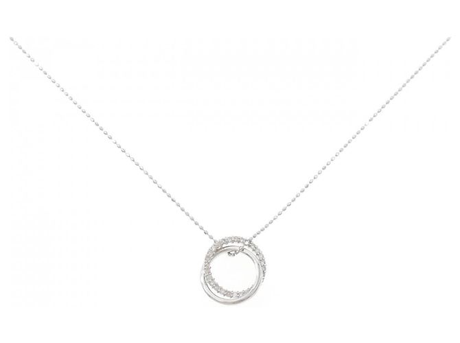 Autre Marque Colar de Diamante Au750 Prata