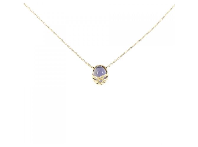 Autre Marque Iolithe-Halskette Au750 Golden