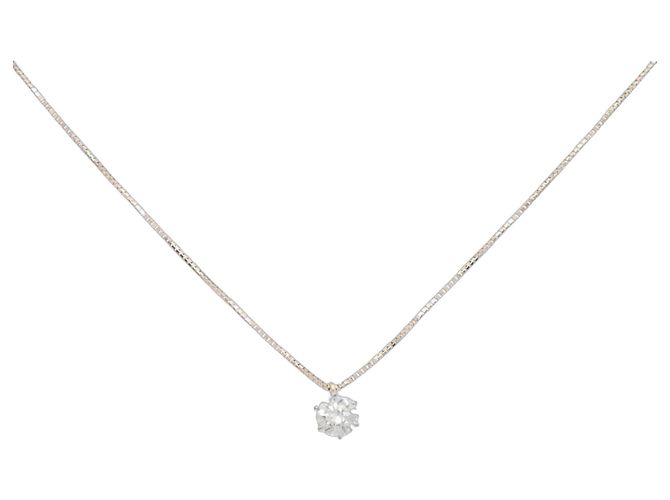 Autre Marque Collana in oro rosa Au750 e diamanti