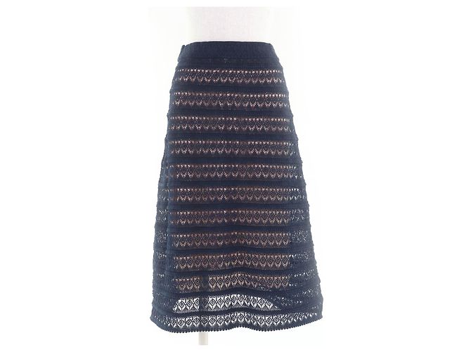Gonna in cotone Gucci Blu
