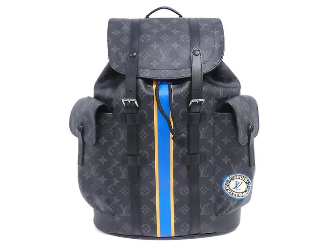 Louis Vuitton Christopher Monogram Backpack Black