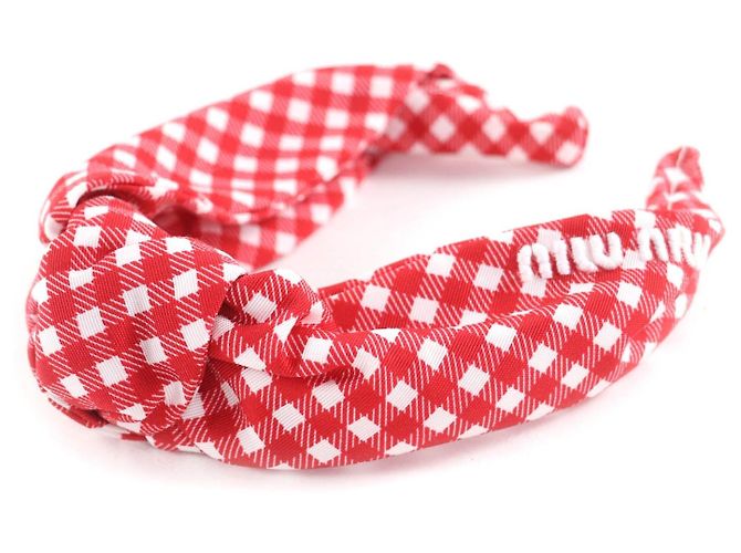 Miu Miu Accessorio per capelli MIUMIU Rosso