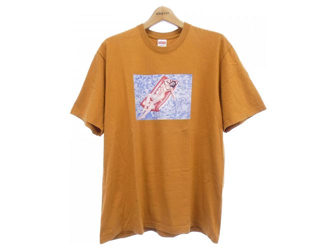 Supreme FLOAT TEE T-shirt Orange