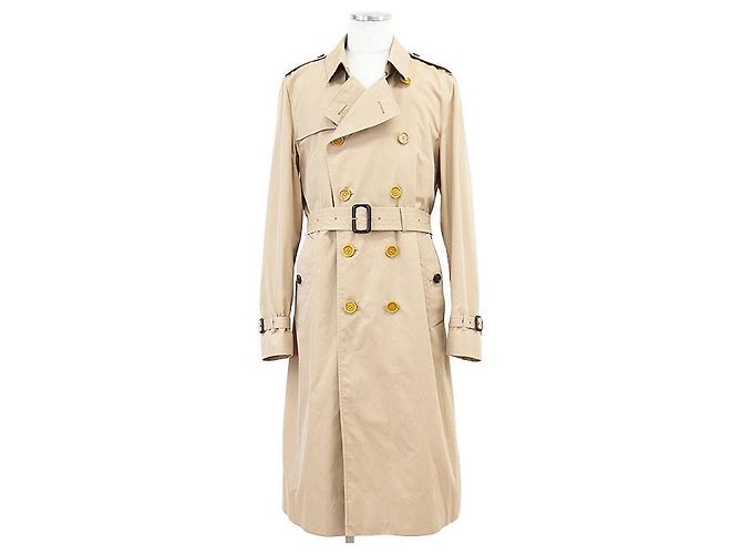 Gabardina de algodón Burberry London Beige