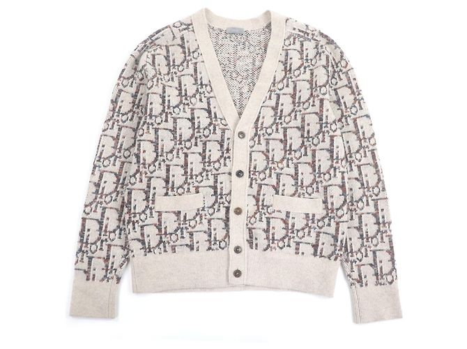 Cardigan de malha Dior Oblique
