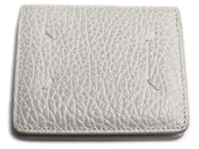 Autre Marque Maison Margiela 4 Stitch Leather Bifold Wallet White
