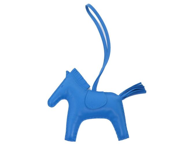 Hermès Hermes Rodeo MM Anylou Milo Charm Blue