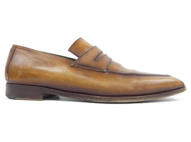 Chaussures en cuir Berluti ANDY DEMESUPE Marron