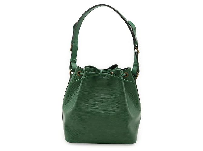 Borsa a Spalla Louis Vuitton Petit Noe Epi Verde