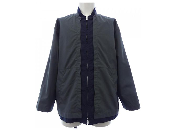 Hermès Giacca Hermes Marrone Blu navy