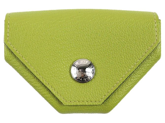 Monedero Hermès Le 24 Verde