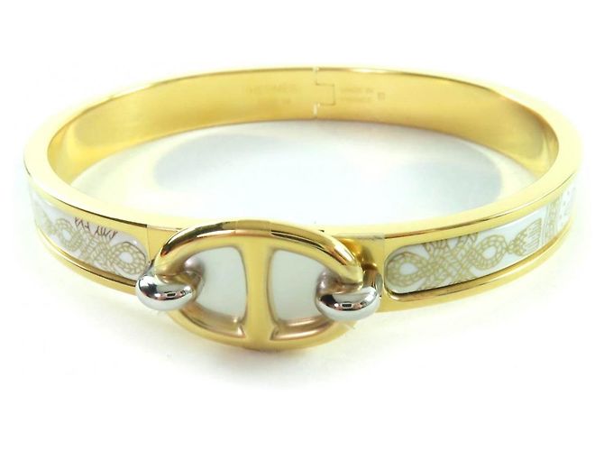 Pulseira Hermès Mini Click Chaine d'Ancre Grand Apparat 
