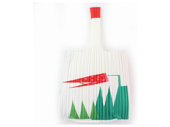 Bolso de mano plisado IKKO TANAKA ISSEY MIYAKE Multicolor