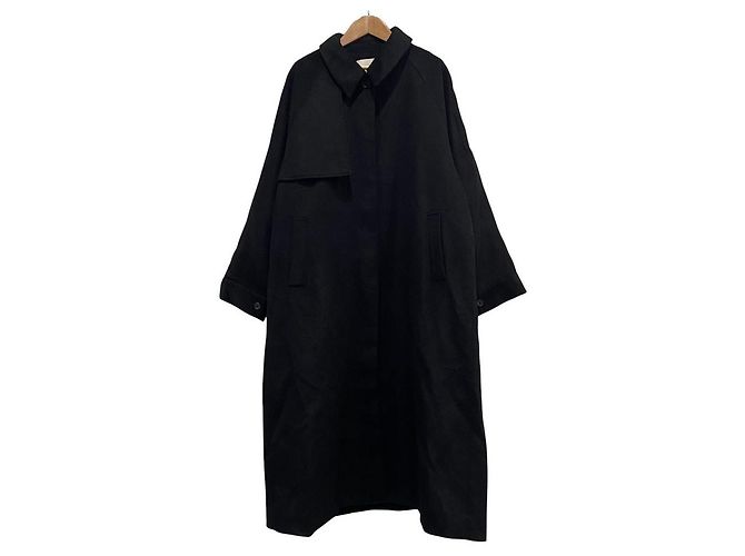 Autre Marque HARE Wool Blend Coat Black