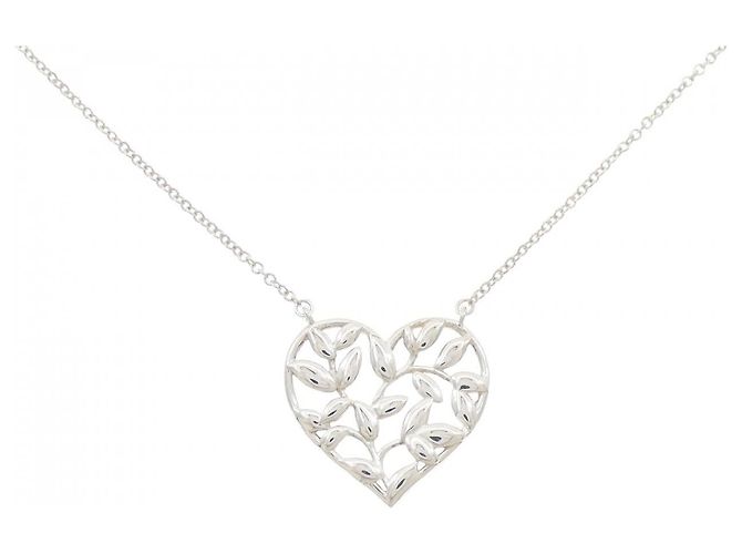 Tiffany & Co Collar Tiffany Olive Leaf en plata 925