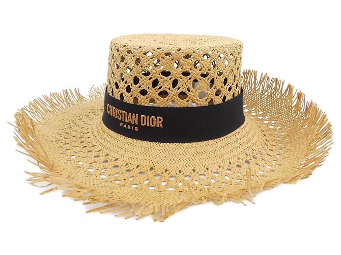Christian Dior Hat Beige